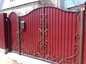 Калитка - пример 1 фото в Балахне